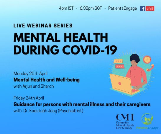 Upcoming Webinar Series Mental Health During Covid 19 Patientsengage